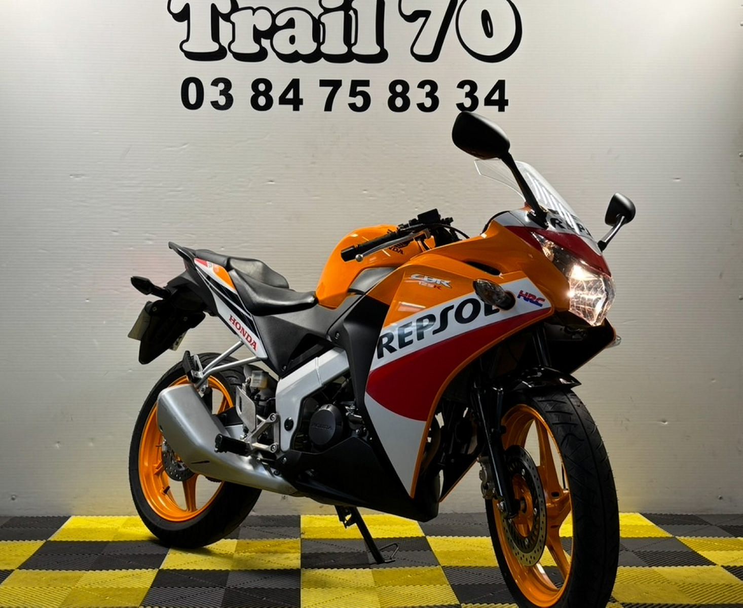125 HONDA   CBR  REPSOL